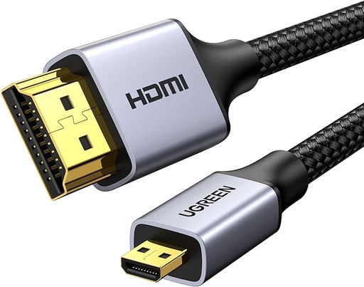 Câble Micro HDMI Mâle vers HDMI Mâle 4K